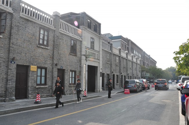 항저우 임시정부 기념관이 있는 창성루(长生路)