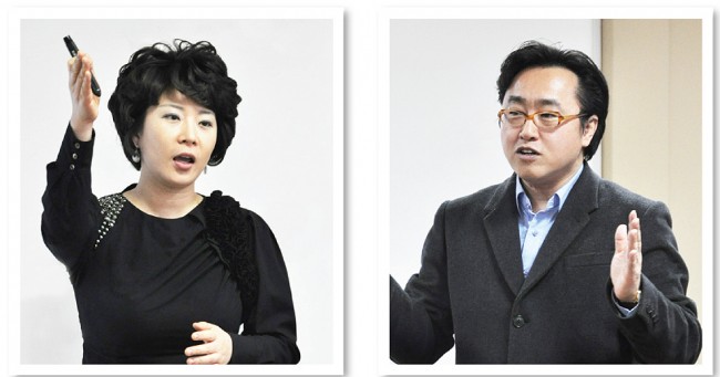 김명신 박사(왼쪽), 박영만 소장(오른쪽)