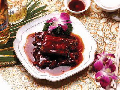 무석 최고의 요리 "로우구토우(肉骨头)"