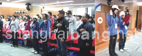 재중국 한국유학생 임시정부 유적지 탐방