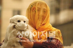 上海 황사피해 안전지대 아니다