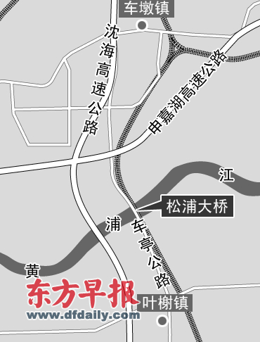 上海 황푸강 첫 대교 松浦大桥 확장
