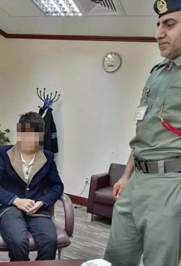 중국 소년, '두바이 거지' 되려고 비행기 몰래 탑승