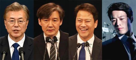 中 언론 "문 대통령 경호원까지…비주얼 F4"