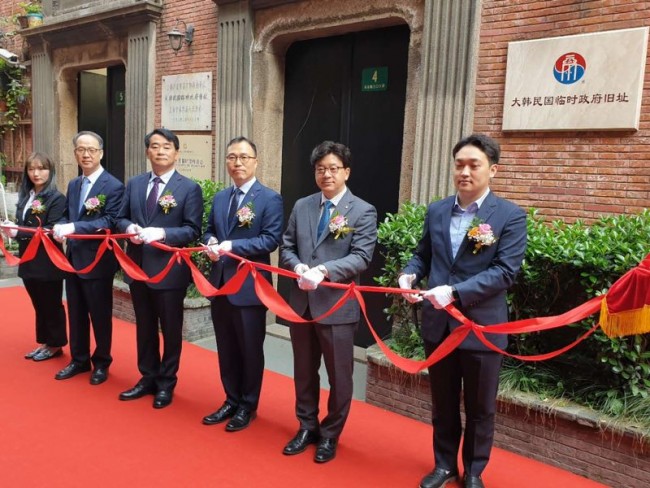 대한민국 임정 100주년 기념행사 上海서 열린다
